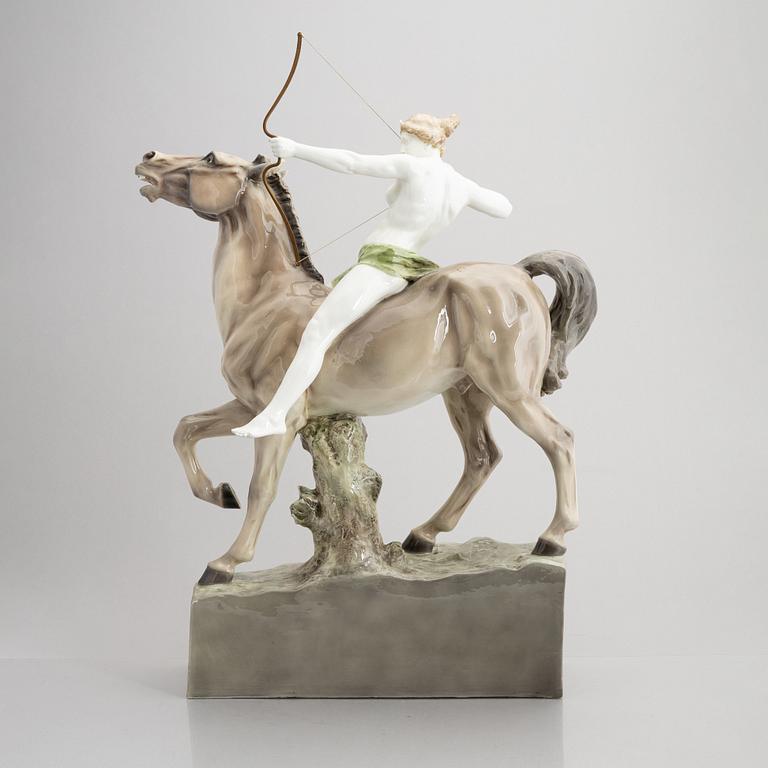 Adolphe-Jean Lavergne, sculpture, Goldscheider, Vienna, Austria, first half of the 20th century.