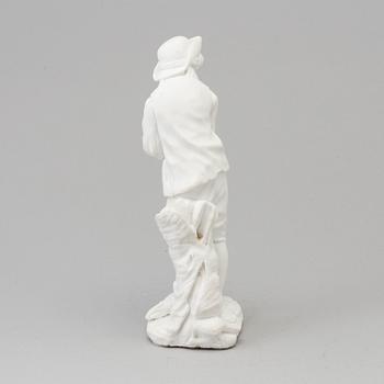 SKULPTUR, biskvi, efter Niderviller, omkring 1900-tal.