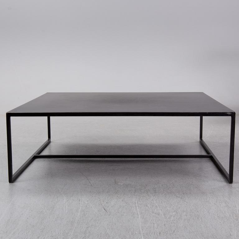 A steel coffee table, 21st Century.