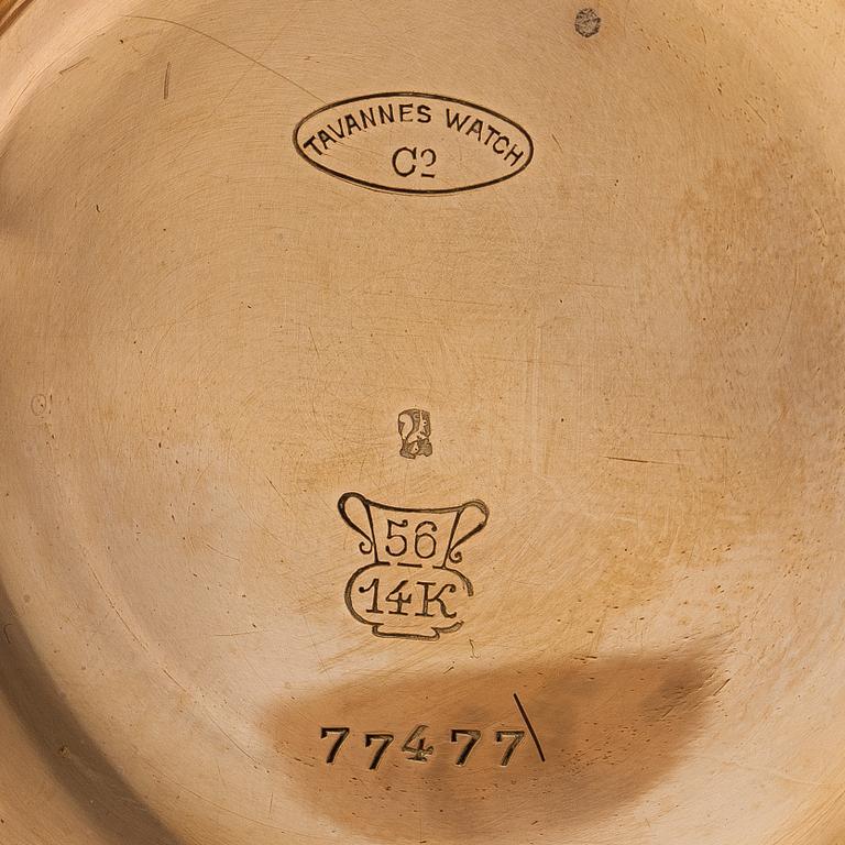 Tavannes, pocket watch, repeater, 57 mm.