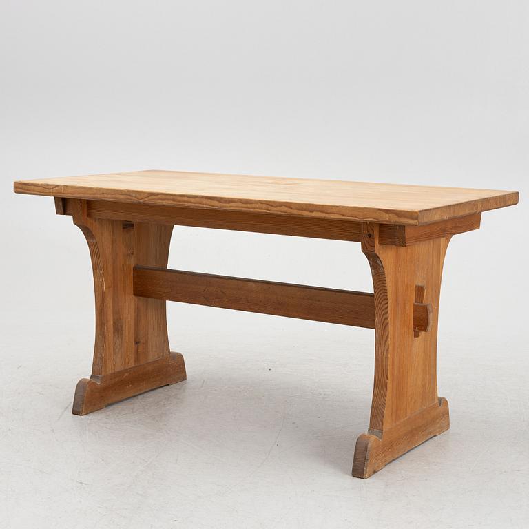 A 'Lovö' dining table, Nordiska Kompaniet, mid-20th Century.