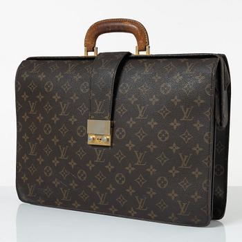 Louis Vuitton, briefcase, "Serviette Fermoir", vintage.