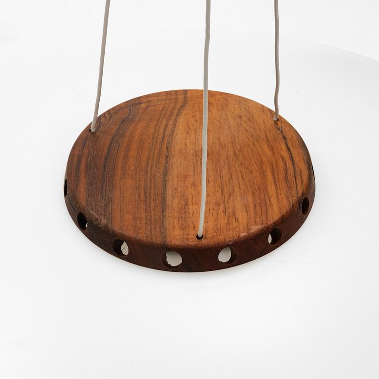 Uno & Östen Kristiansson, a model 565 'Ufo' ceiling light, Luxus, Vittsjö.