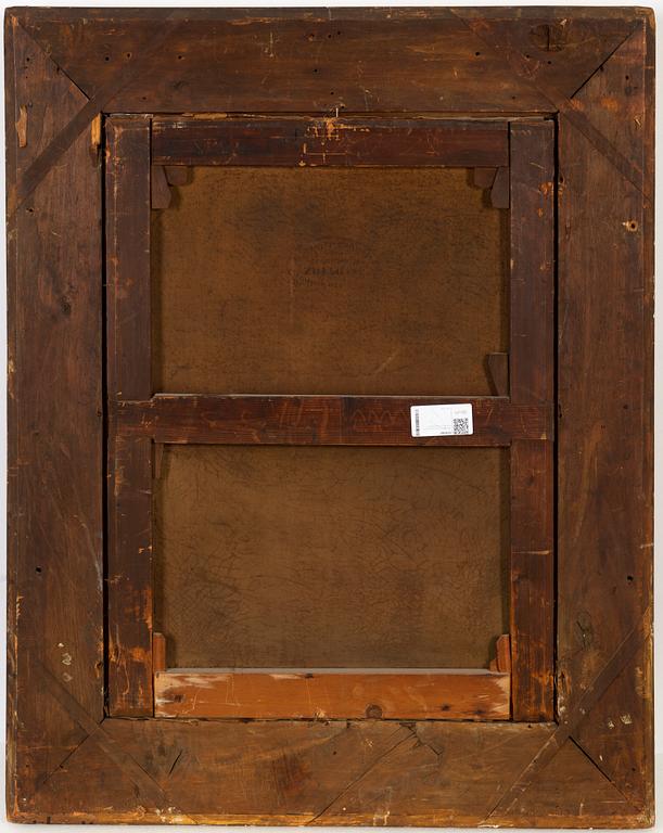 Alfred Couverchel, olja på duk, signerad och daterad 1859.