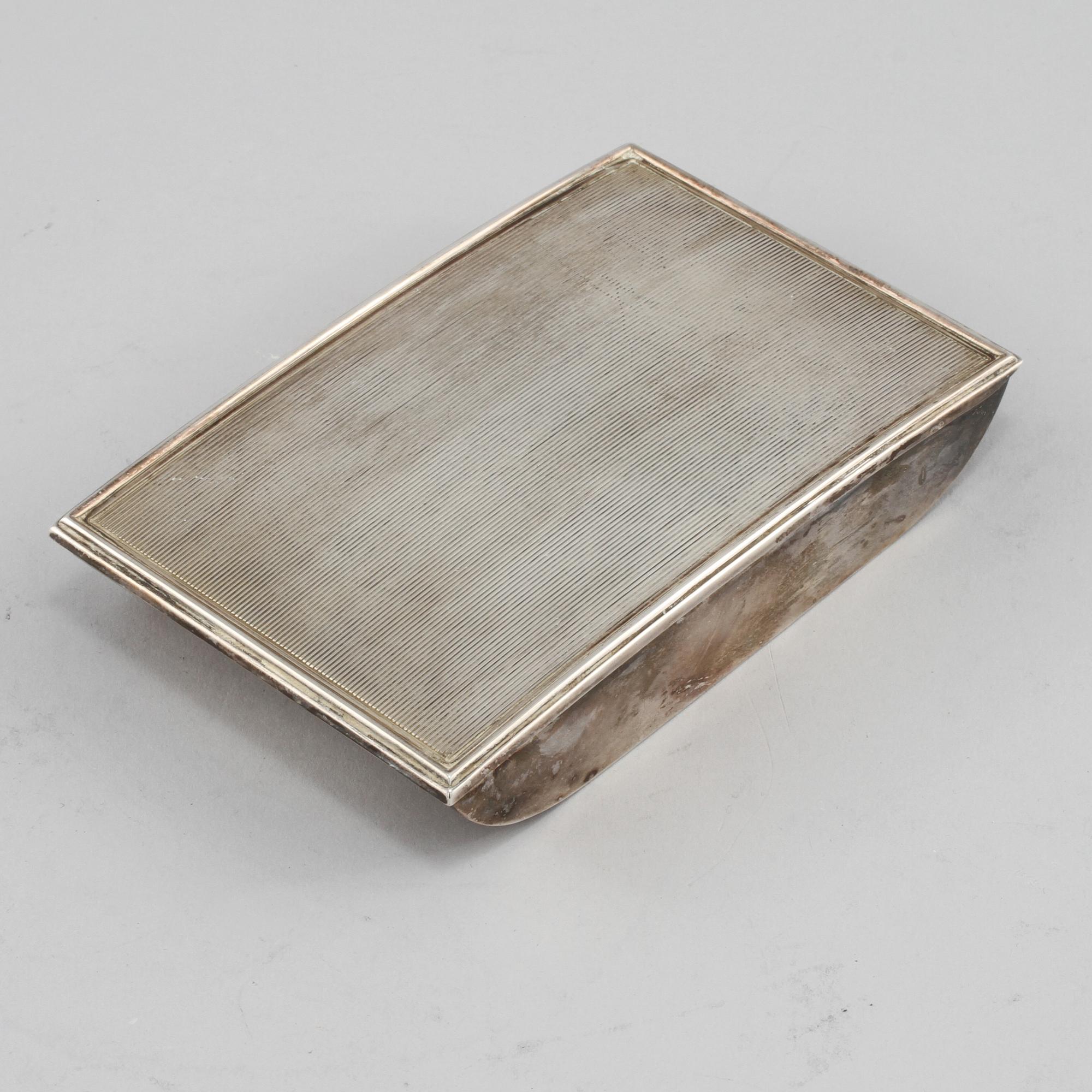 SKRIN, silver, importstämplat, omkring 1900-talets mitt.