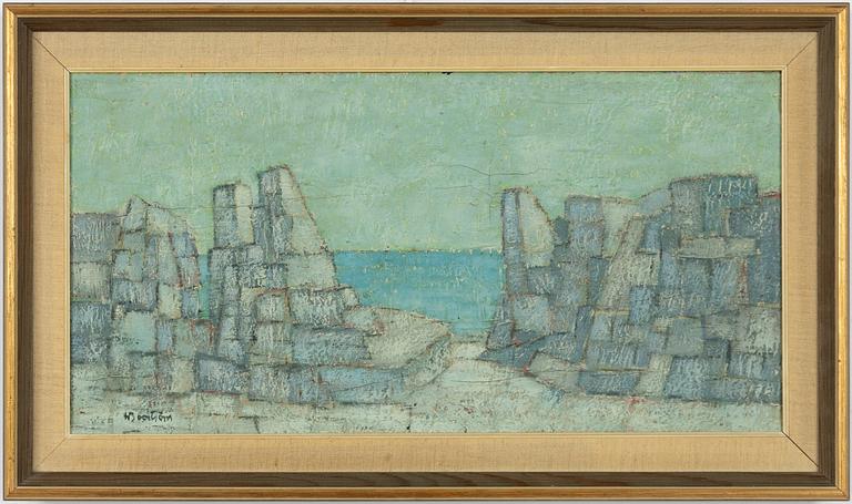 Harry Booström, "Raukar mot havet" (Gotland).