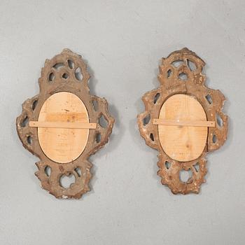 A pair of 19th century mirror.