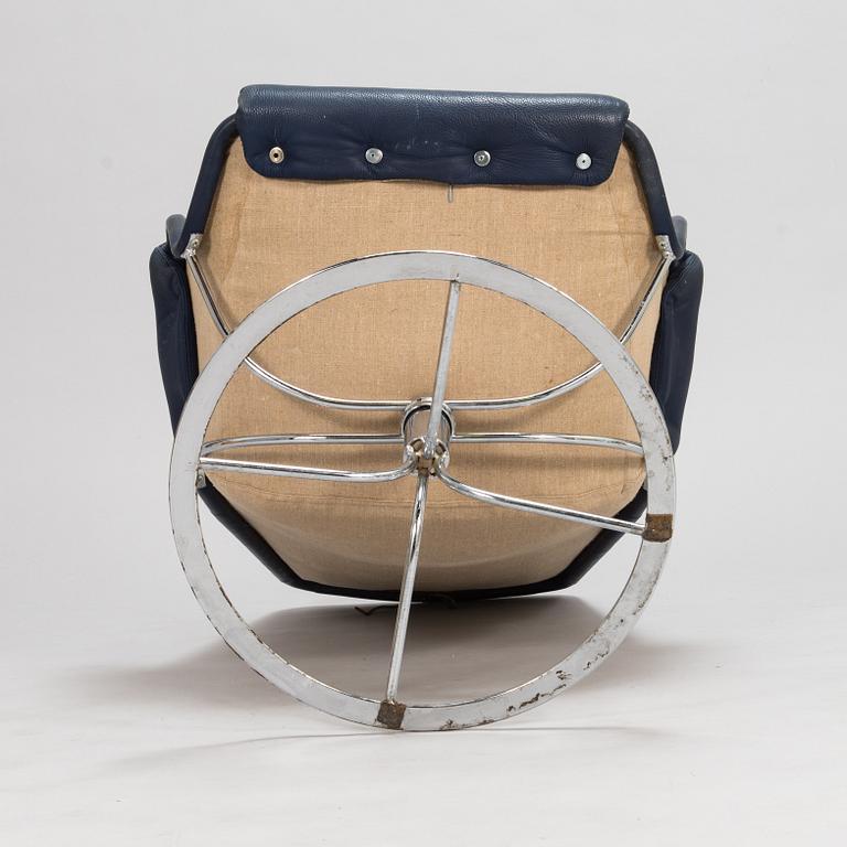 Bruno Mathsson, fåtölj, "Jetson" för Dux. Design år 1969.