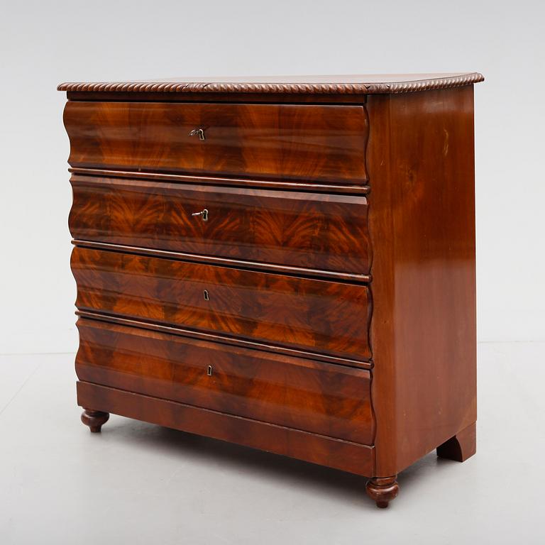 BYRÅ, senempire, 1800-talets mitt.