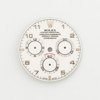 Rolex, Cosmograph, Daytona, dial.