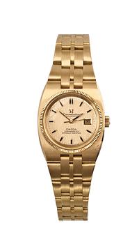 AN OMEGA LADIES' WATCH.