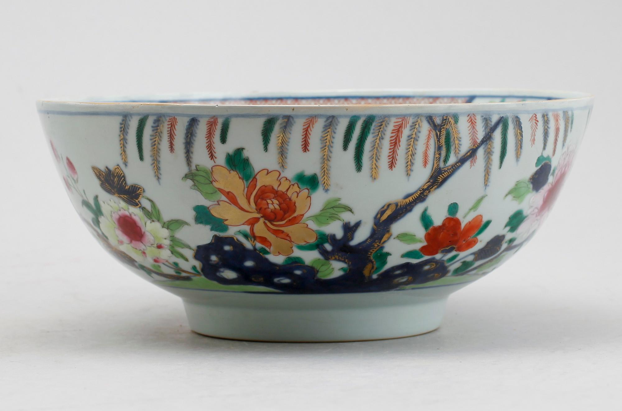 SKÅL, porslin, Kina, Qianlong 1736-1795.