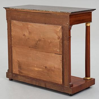 Console desserte, in the manner of Bernard Molitor (1755–1833), France, Empire, beginning of the 19th century.