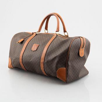 Céline, A vintage macadam canvas weekendbag.