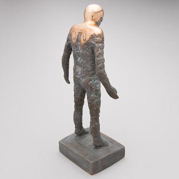 A bronze sculpture signed 1/2 and dated 2012.