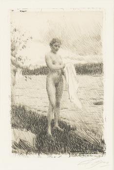Anders Zorn, "Dalälven".