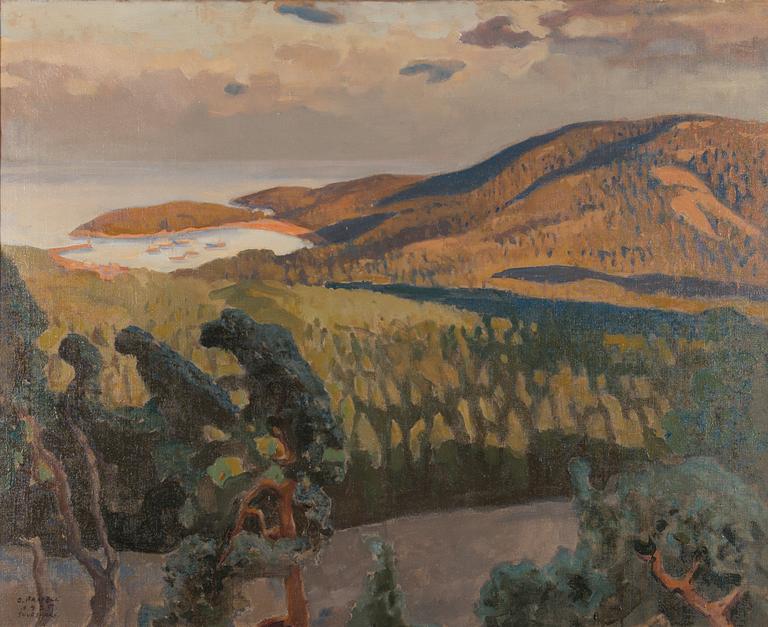 Oskari Paatela, Maisema Suursaaresta.