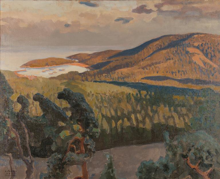 Oskari Paatela, Landscape from Suursaari.