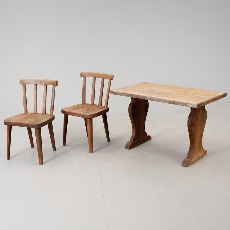 MATSALSGRUPP, "Utö", Axel Einar Hjorth, 3 delar, 1930-tal.