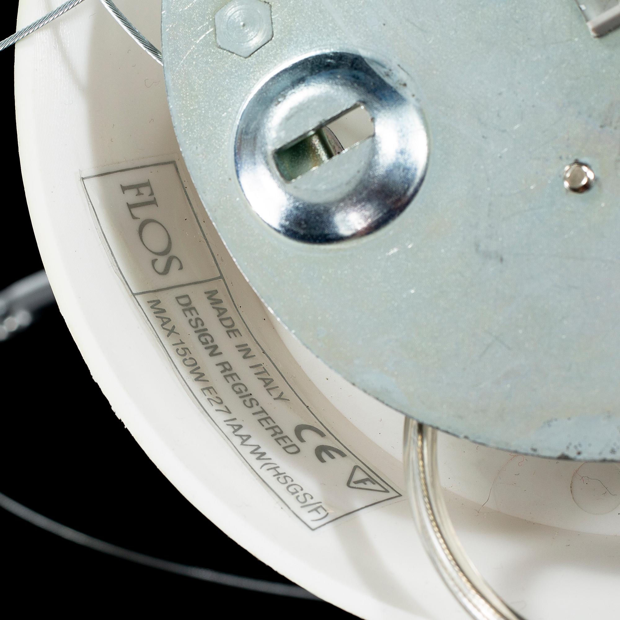 PHILIPPE STARCK, ett par lampor, "Romeo Moon S1", Flos, modell lanserad ca 1996.