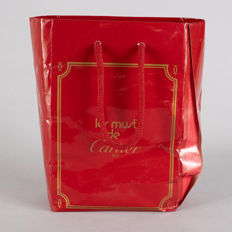 Cartier, kulspetspenna, "Stylo Bille Santos Avec Agrafe", 1991.