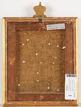 Ulrica Fredrica Pasch, tillskrivna, "Gustav III" (1746-1792) & "Sofia Magdalena" (1746-1813).