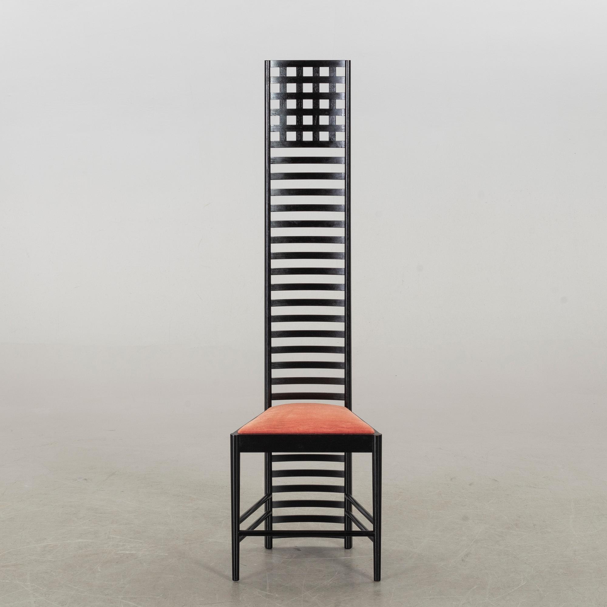 CHARLES RENNIE MACKINTOSH a Hill House chair for Cassina around 2000. Bukowskis