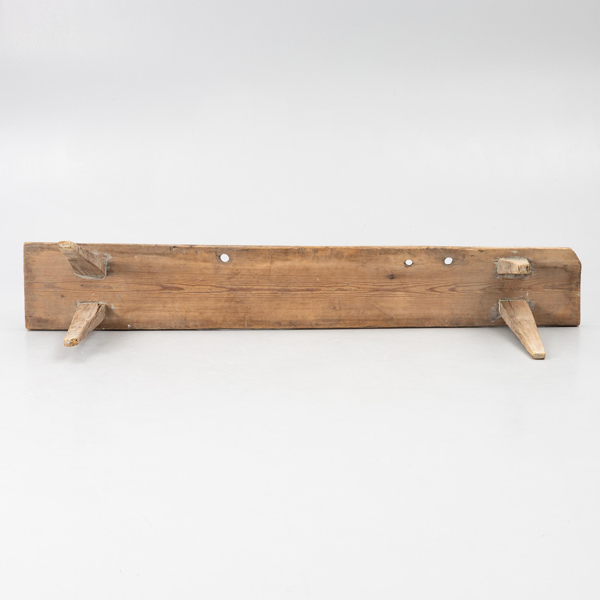 A bench, late 19th century.