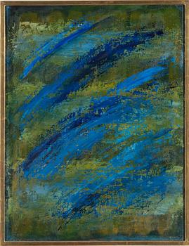 BARBRO ANDERSSON, "Sommaren", oil on paper, signed and dated 1988.