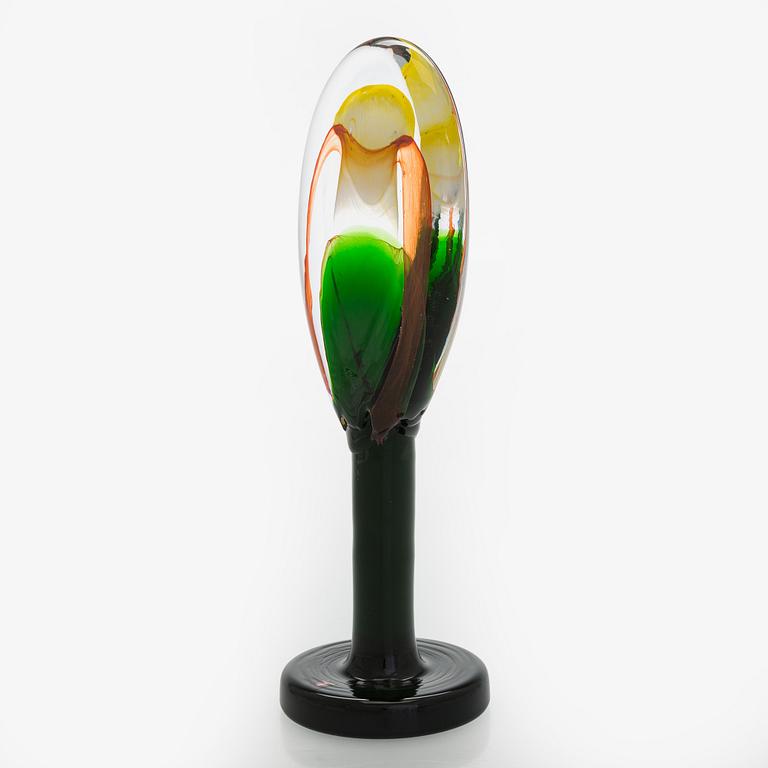 Oiva Toikka, lasiveistos, "Lollipop", signeerattu ja numeroitu O. Toikka IITTALA 2015, 2/50.