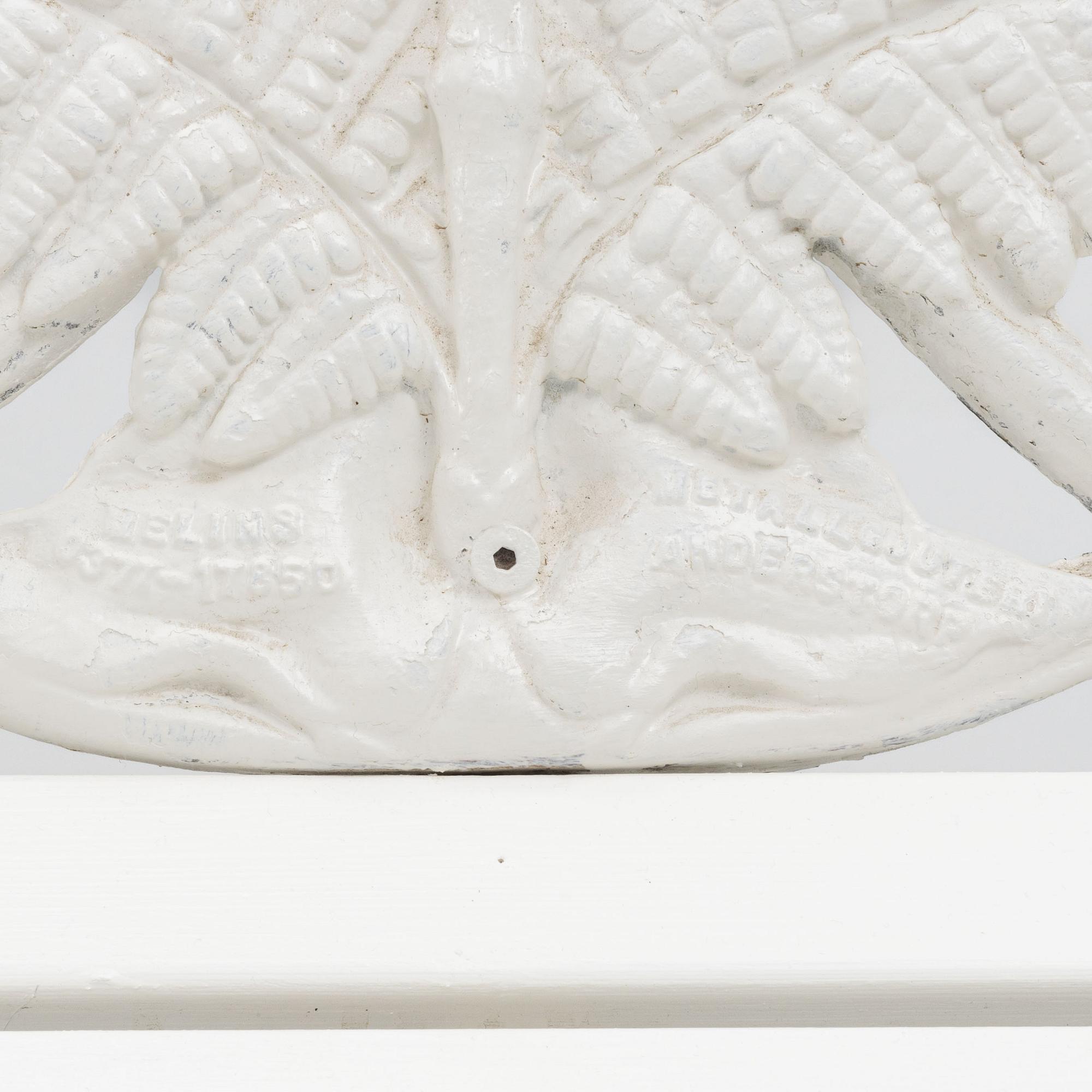 A garden sofa, Melins Metallgjuteri, Anderstorp, second half of the 20th Century.