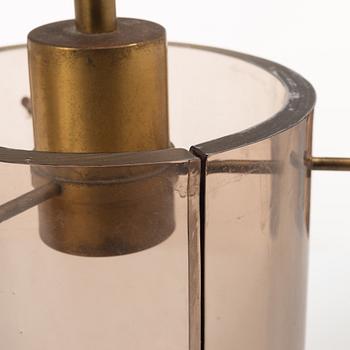 Hans Bergström, tillskriven. Taklampor, ett par, "Topas 12", Philips, 1960-tal.