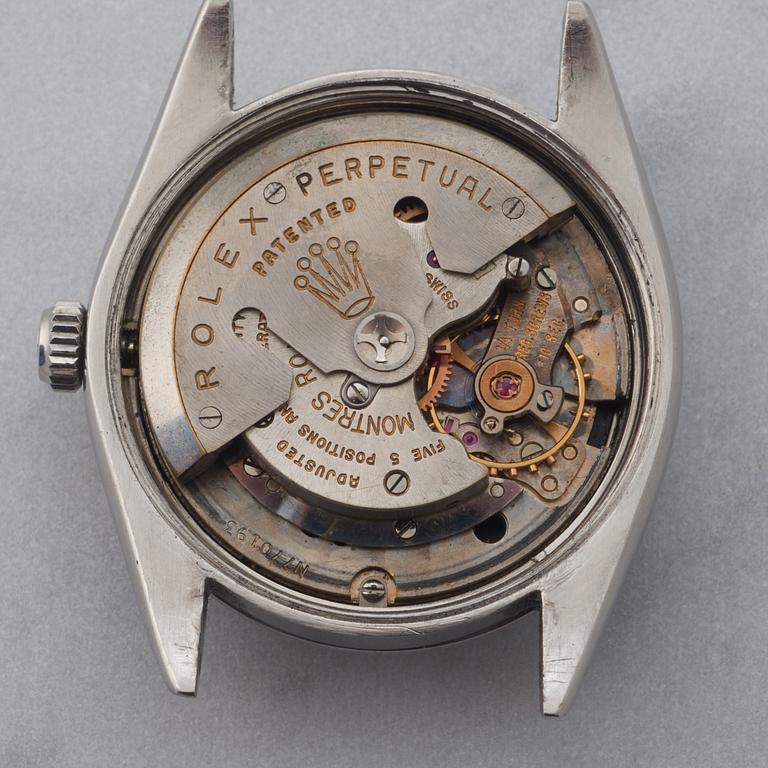 ROLEX, Oyster-Perpetual, Tru-Beat, Chronometer, armbandsur, 34,5 mm,