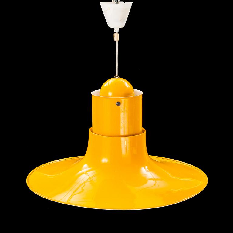 TAKLAMPA, design P.O Ström. 1970-tal.