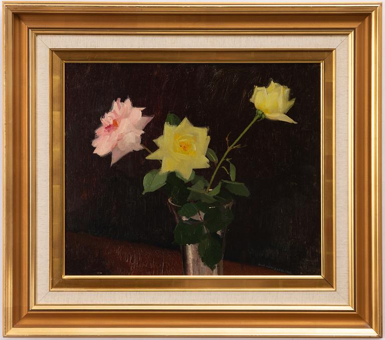 Olle Hjortzberg, Floral still life.