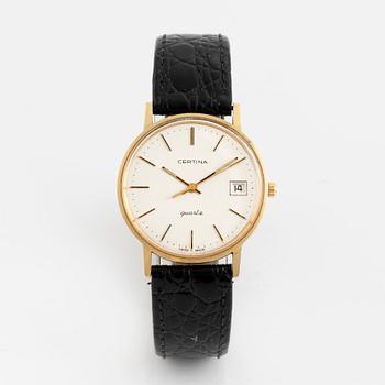 Certina, wristwatch, 33,5 mm.