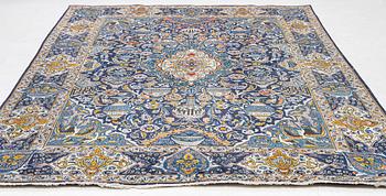 A Kashmar carpet, c. 335 x 242 cm.