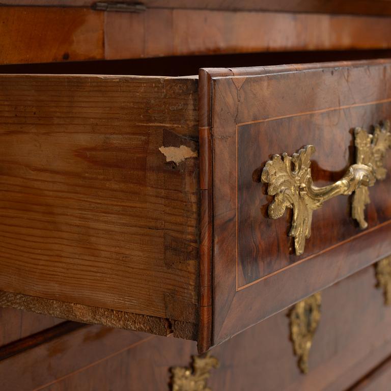 A late Baroque secretaire, mid 18th Century.