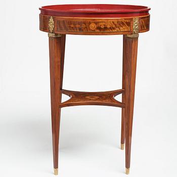 VON ESSENS HAUPTBORD, av Georg Haupt (mästare i Stockholm 1770-1784), ej signerat, gustavianskt.