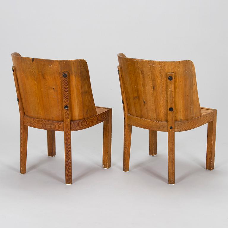 Axel Einar Hjorth, Two 1930s 'Lovö' chairs for Nordiska Kompaniet.