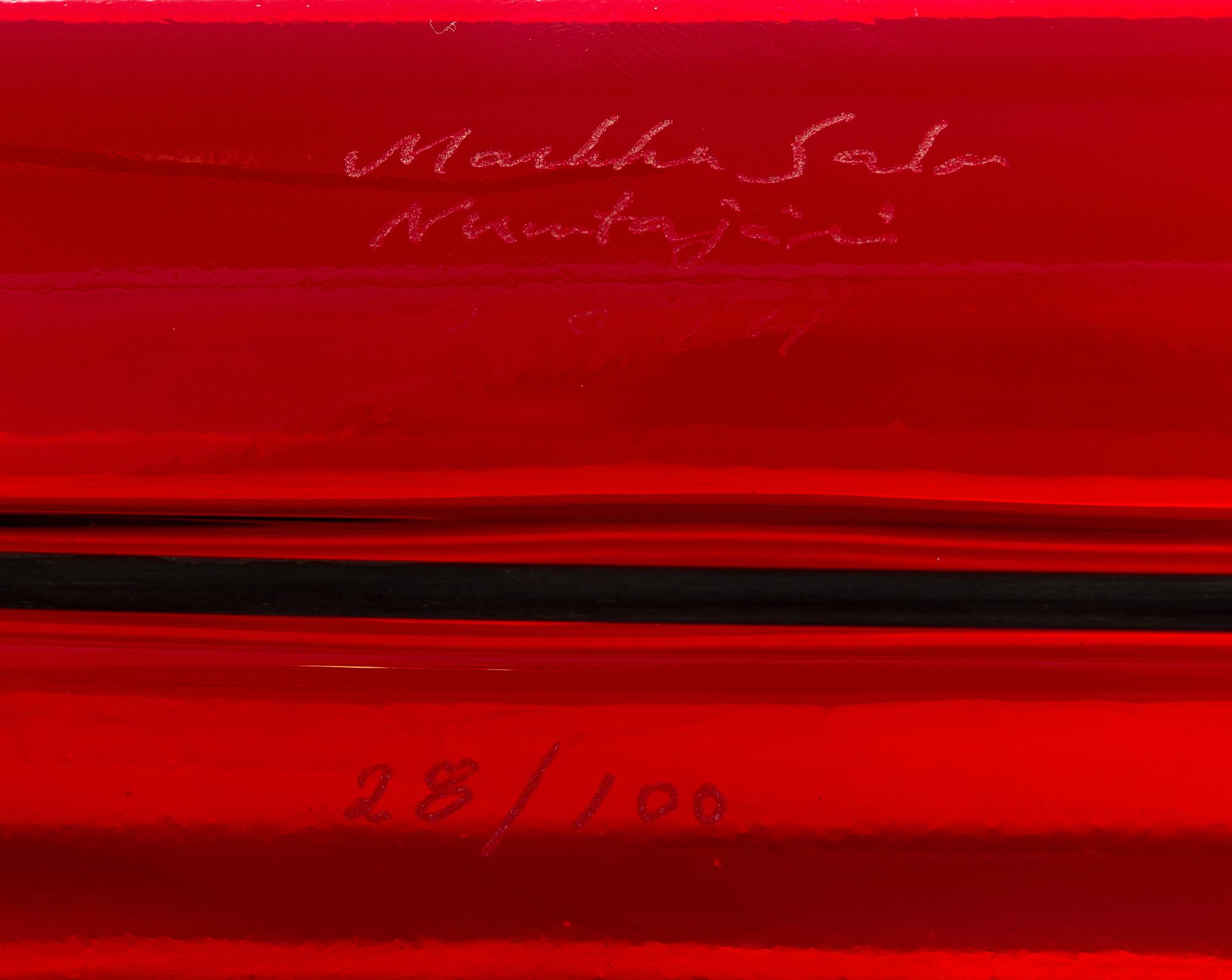 Markku Salo, Vuosikoirakokoelma, 2013-2020, kaikki yhdeksän signeerattu, numeroitu 28/50 tai 28/100. Nuutajärvi.