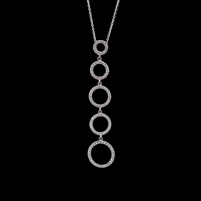KAULAKORU, 108 briljanttihiottua timanttia 1.19 ct.