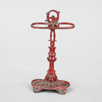 PARAPLYSTÄLL, gjutjärn, 1800-talets slut.