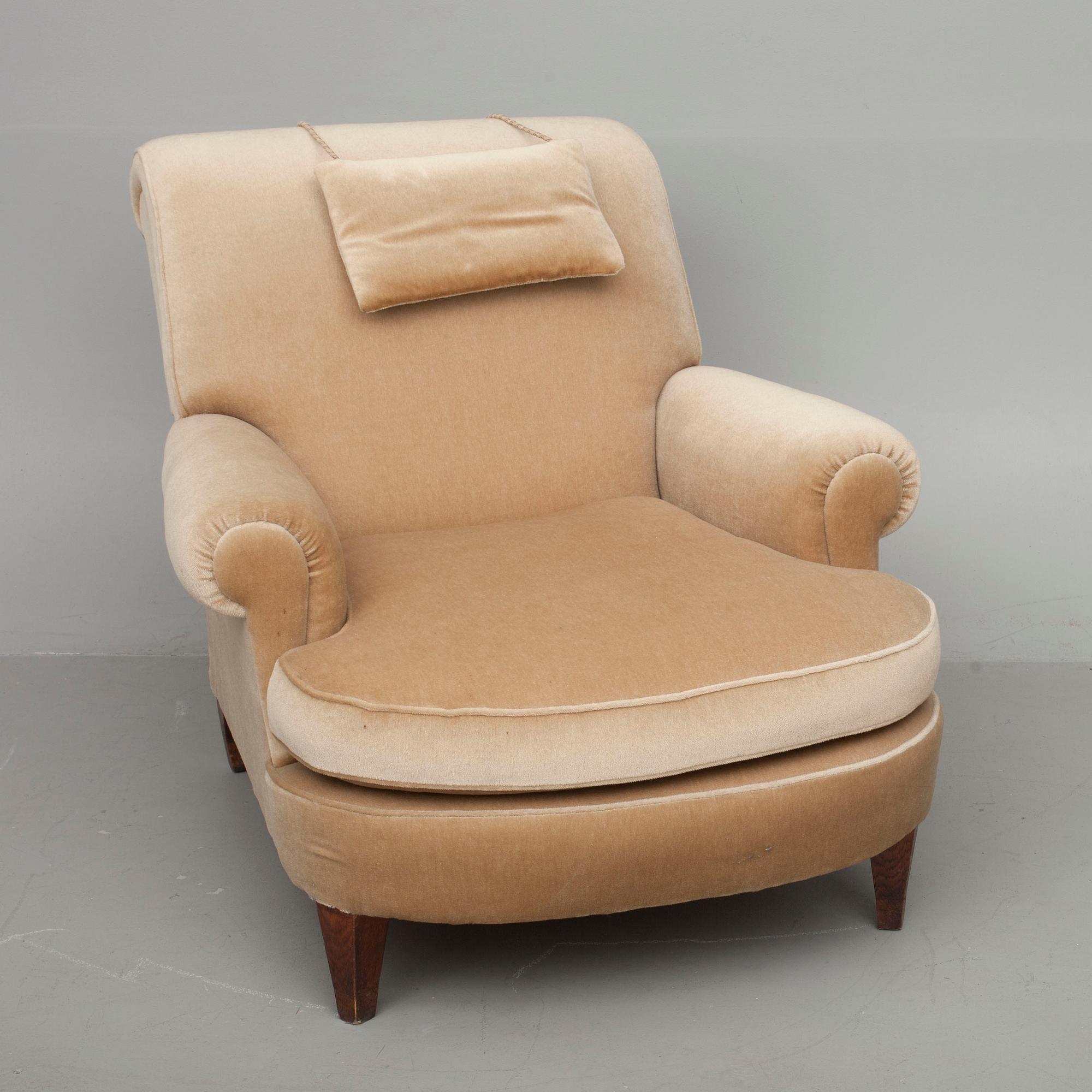 FÅTÖLJ, 1930-40-tal.