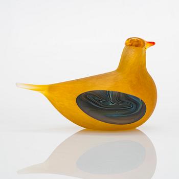 Oiva Toikka, A glass bird, signed O. Toikka Nuutajärvi.