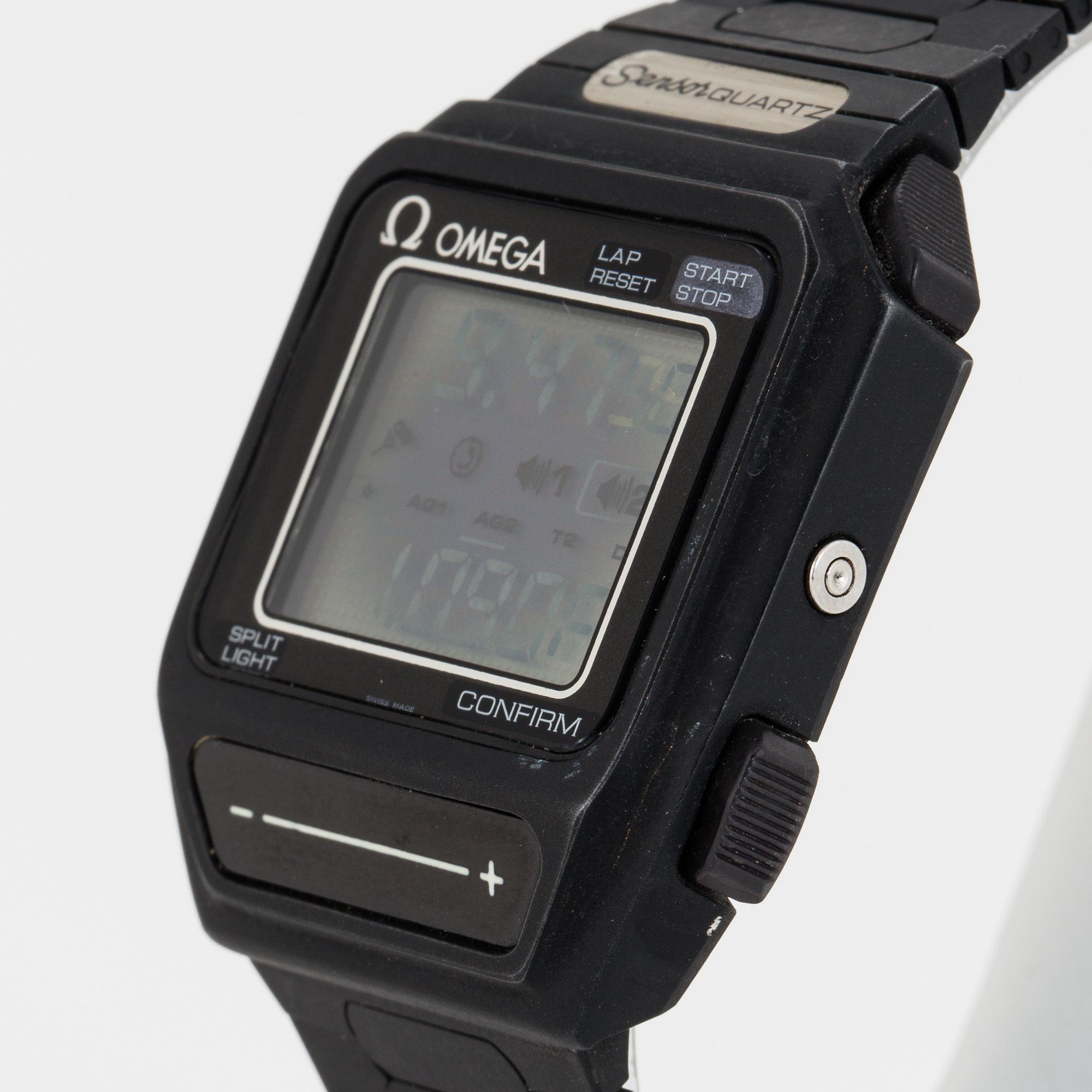 OMEGA, Seamaster, Sensor, wristwatch, 34,5 x 36 (42,5) mm, LCD,