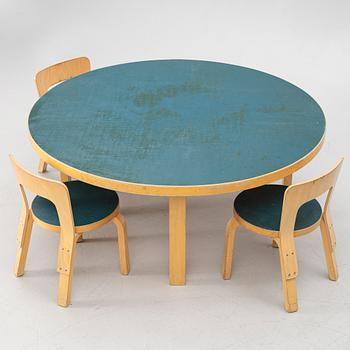 Alvar Aalto, four pieces of children's furniture, Artek.