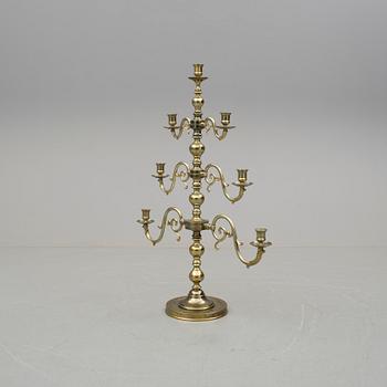 KANDELABER, mässing, 1900-talets andra hälft.