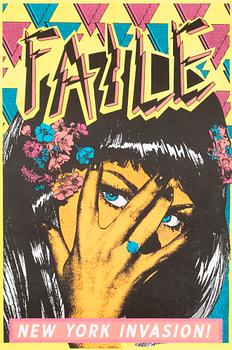 FAILE, silkscreen in colours, 2015, 500 ed., signed with seal verso.