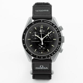 Omega/Swatch, MoonSwatch, "No Reserve", collection of 14 pcs, chronograph, wristwatches, 42 mm.